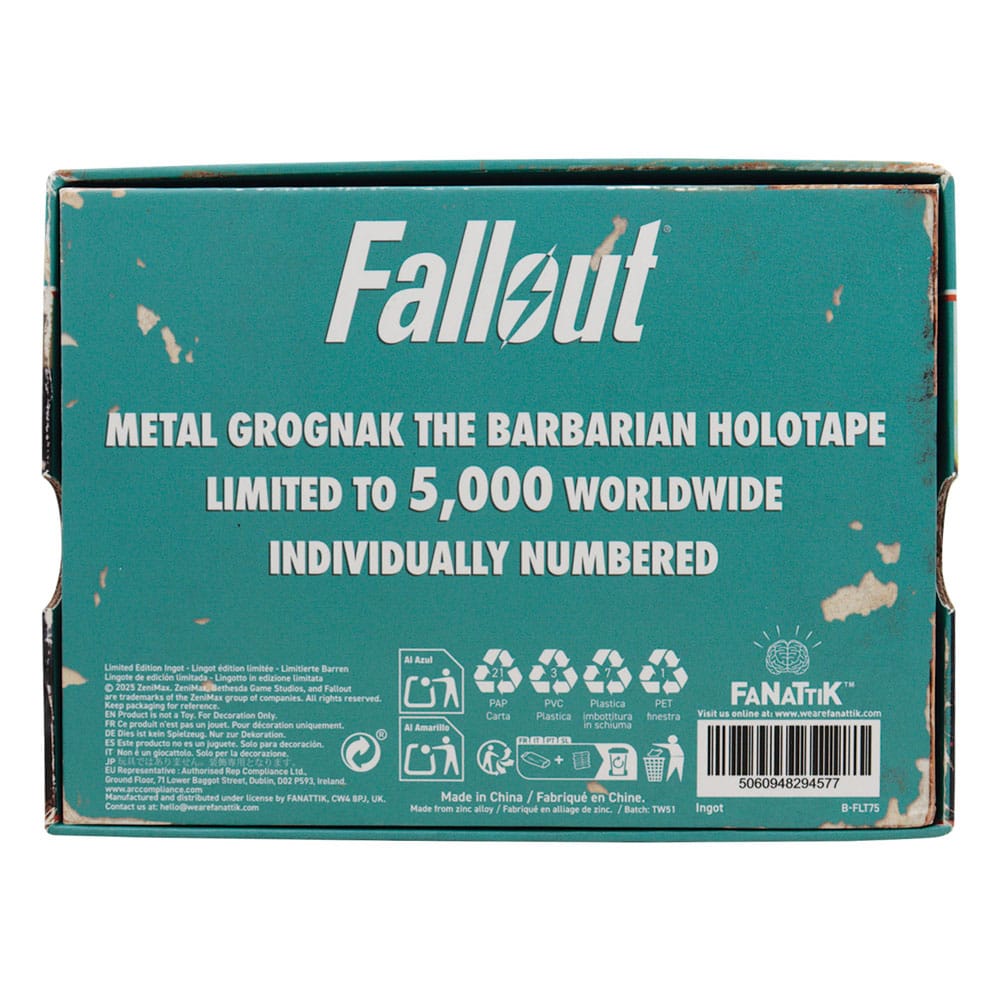 Fallout Replik Grognak the Barbarian Holotape