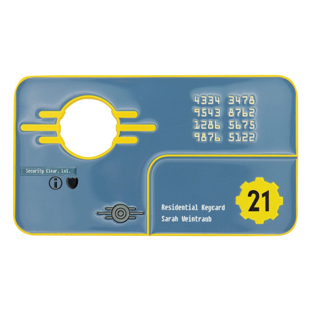 Fallout: New Vegas Replik Vault 21 Security Keycard Limited Edition    