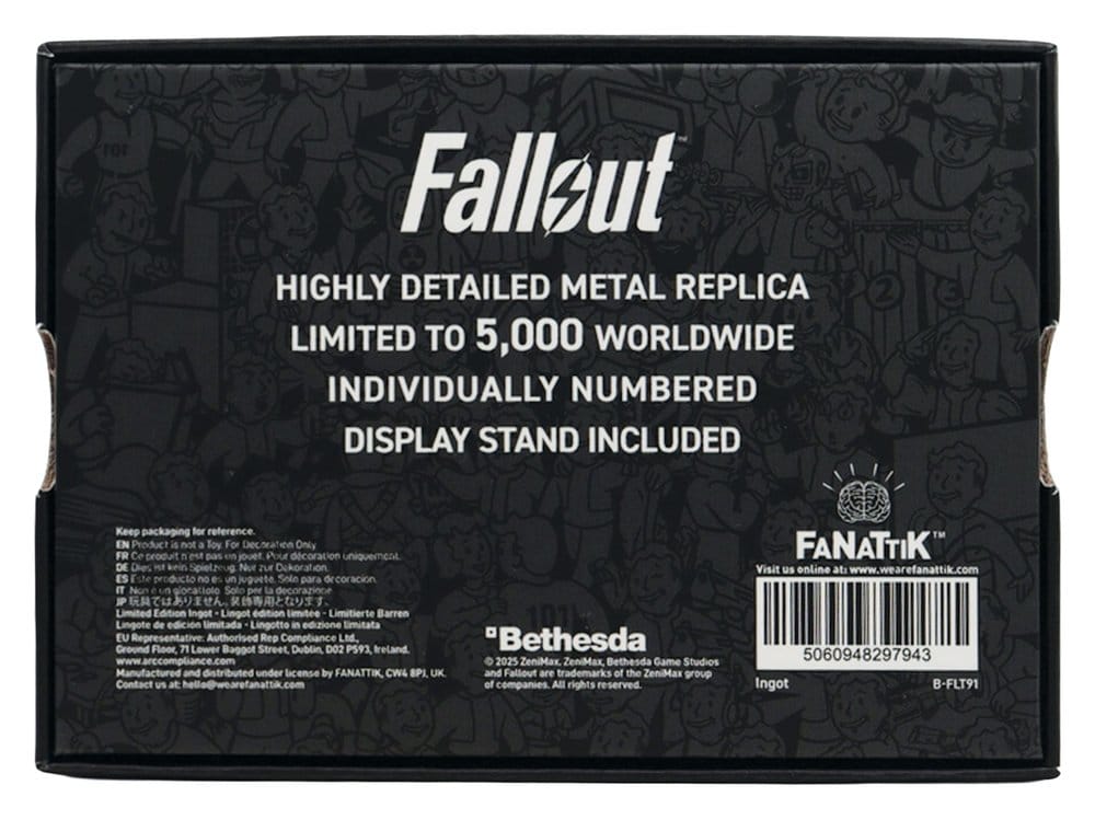 Fallout Replik Security Keycard Vault 111 Limited Edition 11 cm