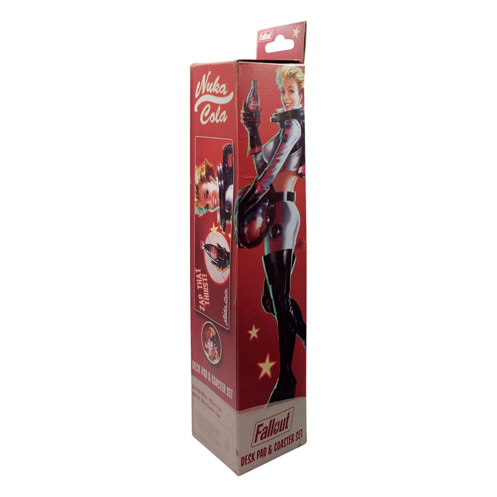 Fallout Schreibtischunterlage & Untersetzer Nuka-Cola         