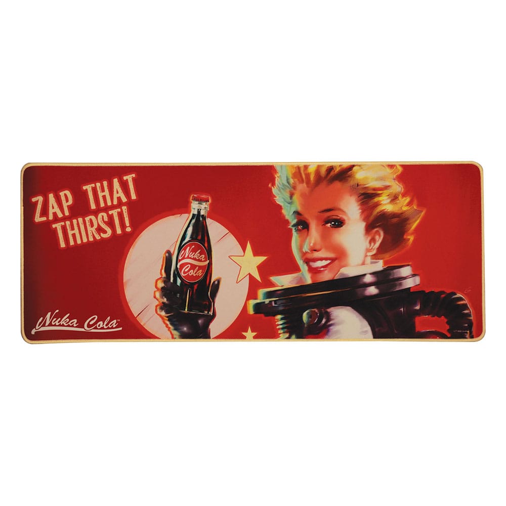 Fallout Schreibtischunterlage & Untersetzer Nuka-Cola         