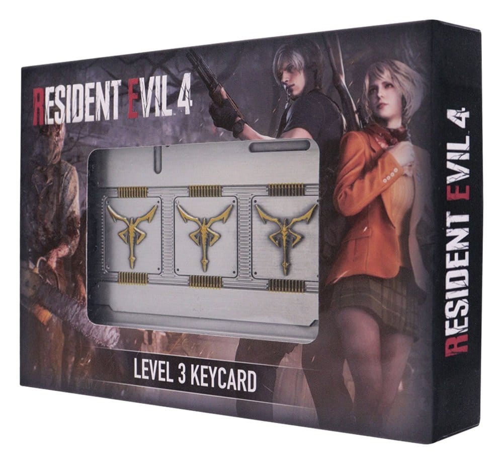 Resident Evil 4 Repliken 3er-Pack Level 3 Keycards Limited Edition  