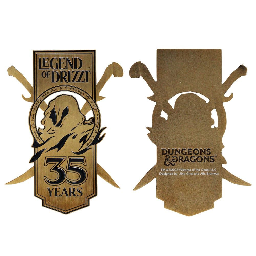 Dungeons & Dragons Metallbarren 35th Anniversary Legend of Drizzt Limited Edition 