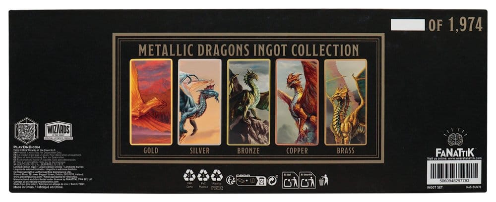 Dungeons & Dragons Magneten 5er-Set      