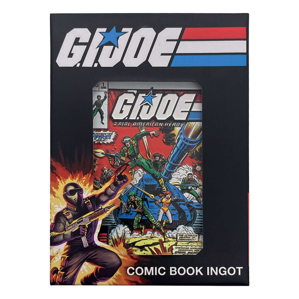 G.I. Joe Metallbarren A Real American Hero #1 Limited Edition       