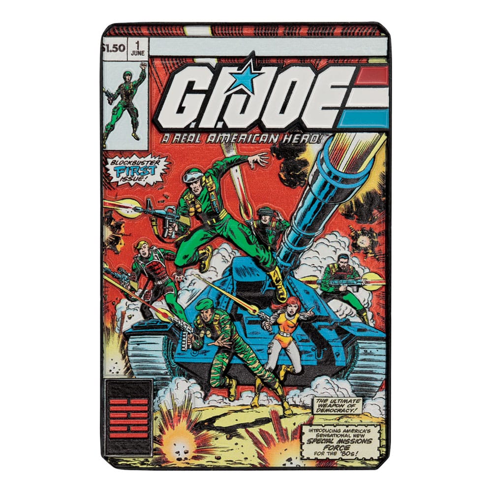 G.I. Joe Metallbarren A Real American Hero #1 Limited Edition       