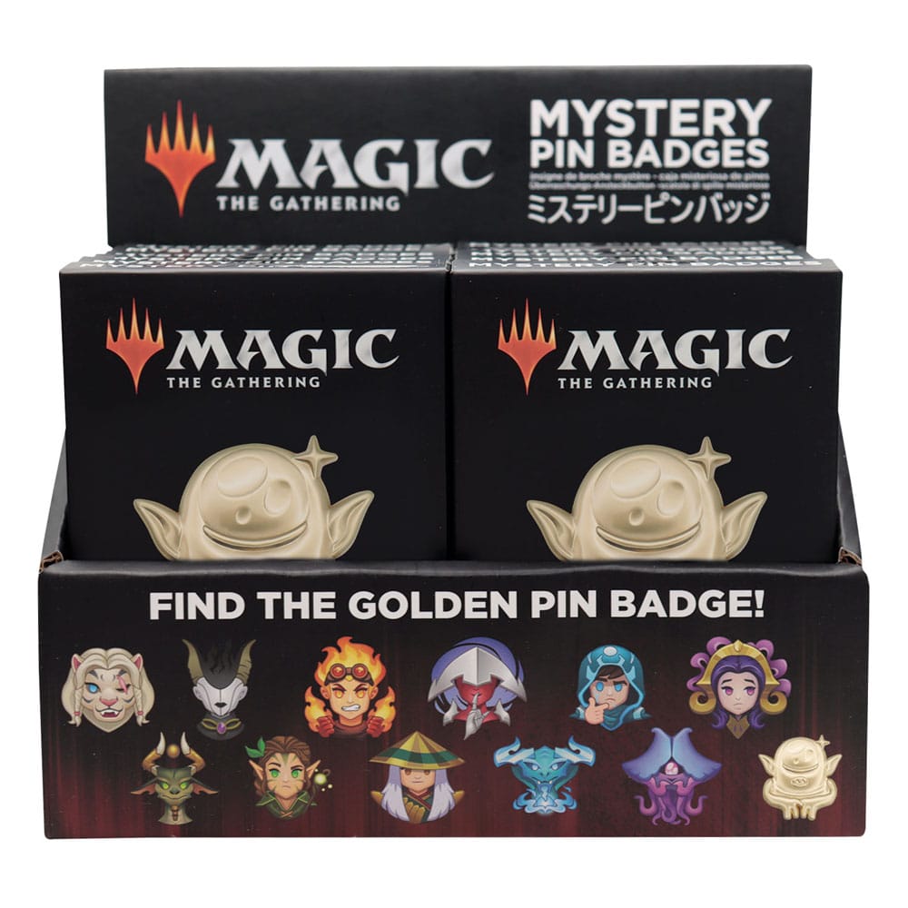 Magic: The Gathering Ansteck-Pins Mystery Pin Badge Display (12)    
