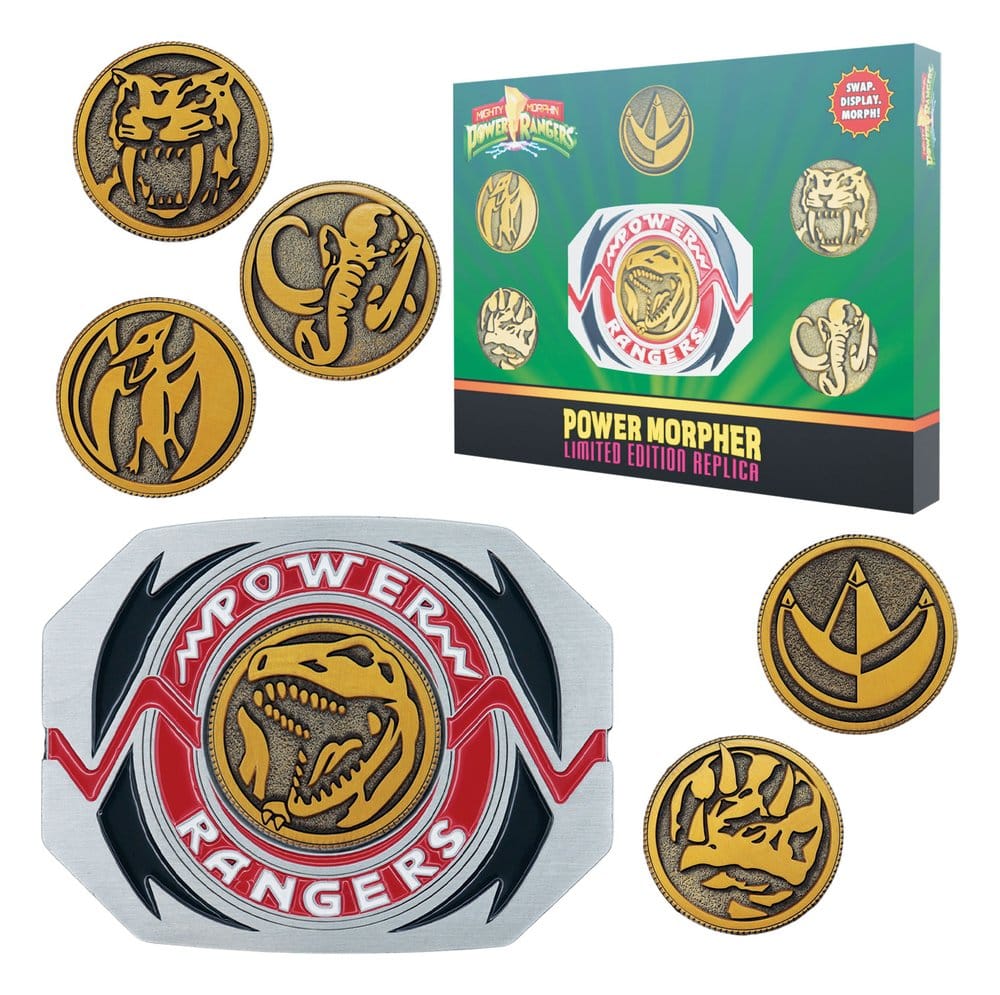 Power Rangers Replik Interchangeable Power Morpher Limited Edition 7 x 9 cm