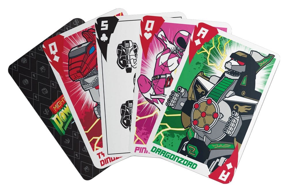 Power Rangers Spielkarten Display (12)