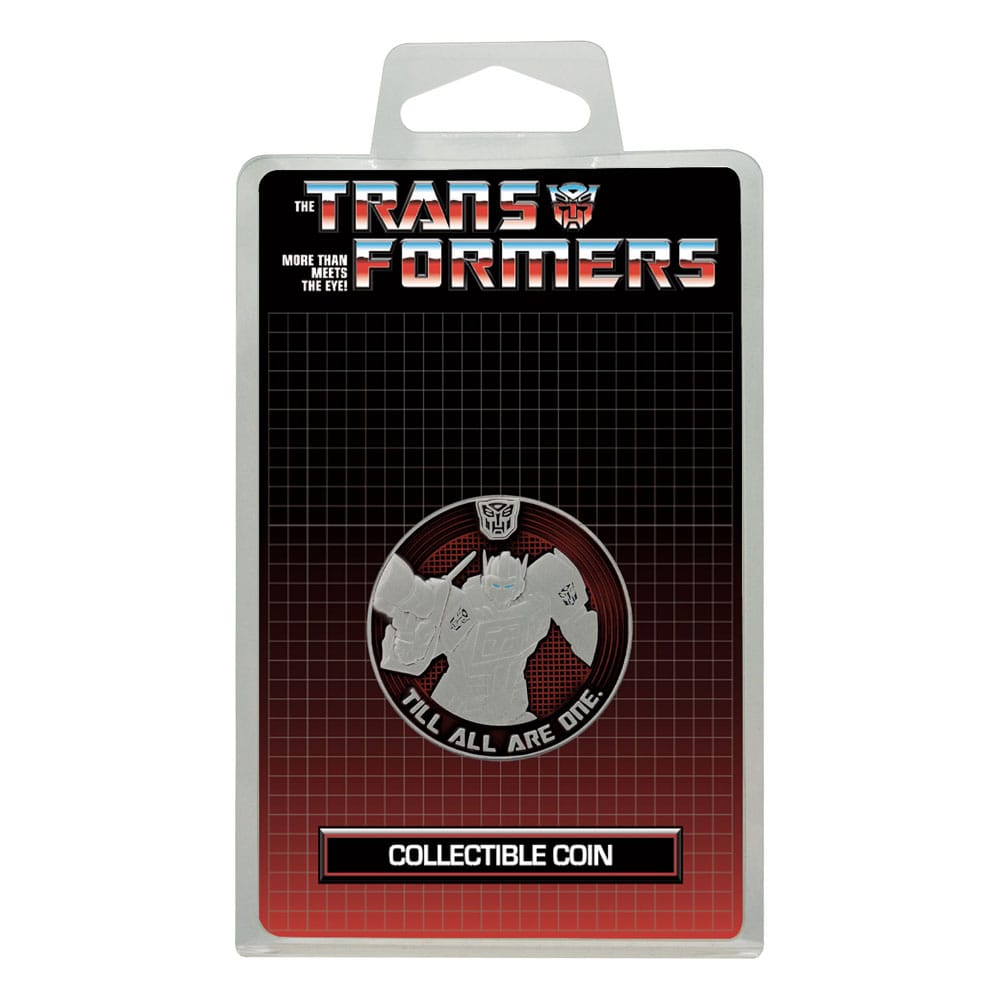 Transformers Generation 1 Sammelmünze G1 Autobots vs Decepticons Limited Edition 4 cm 