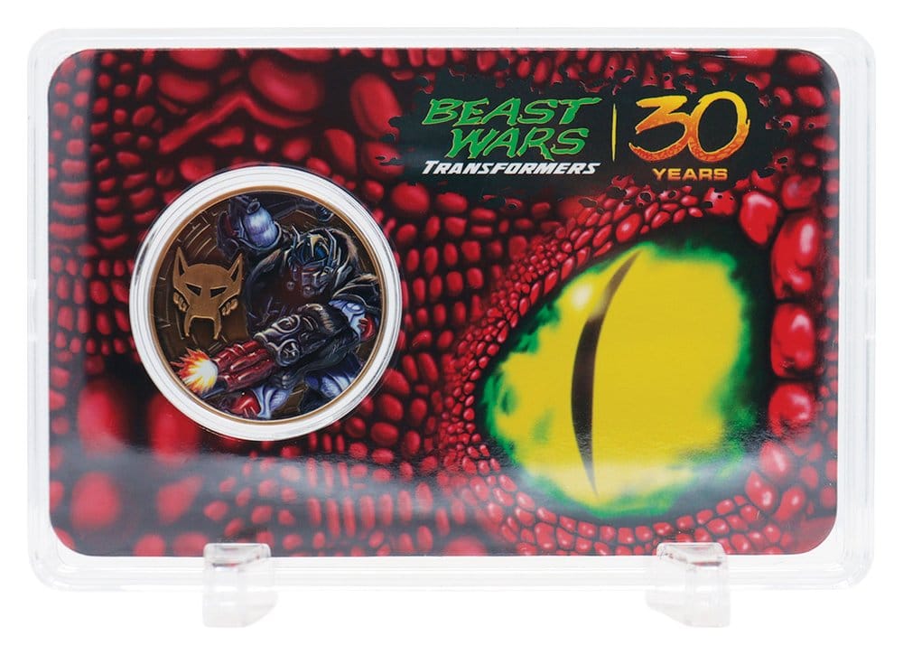 Transformers Sammelmünze Beast Wars 30th Anniversary Limited Edition
