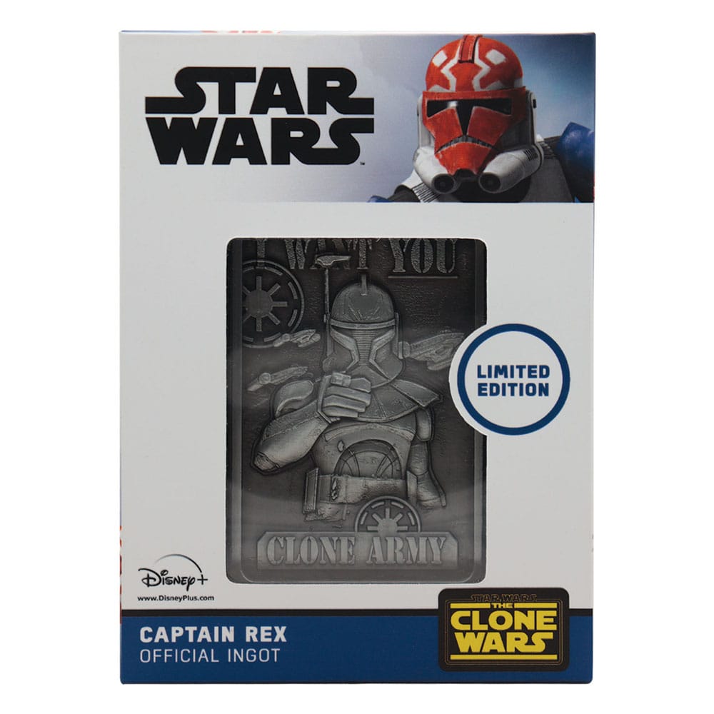 Star Wars: The Clone Wars Metallbarren Captain Rex Limited Edition   