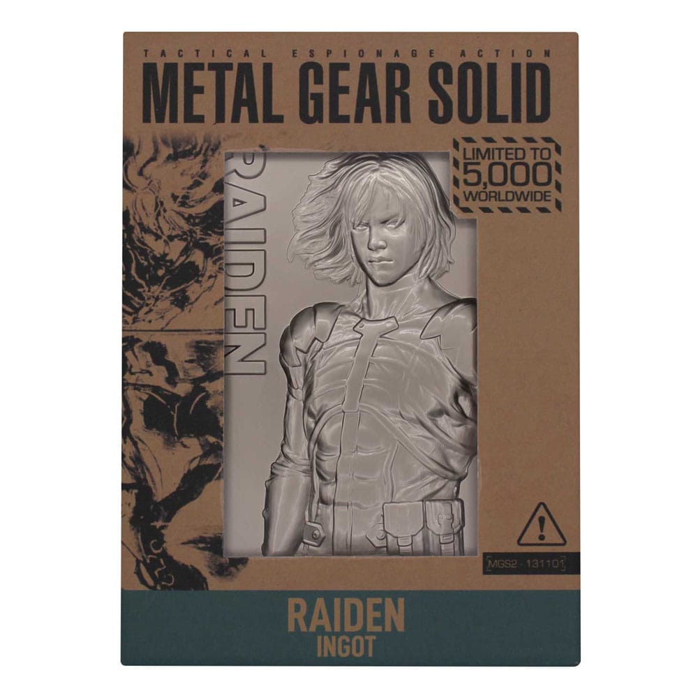 Metal Gear Solid 2 Metallbarren Raiden Limited Edition 