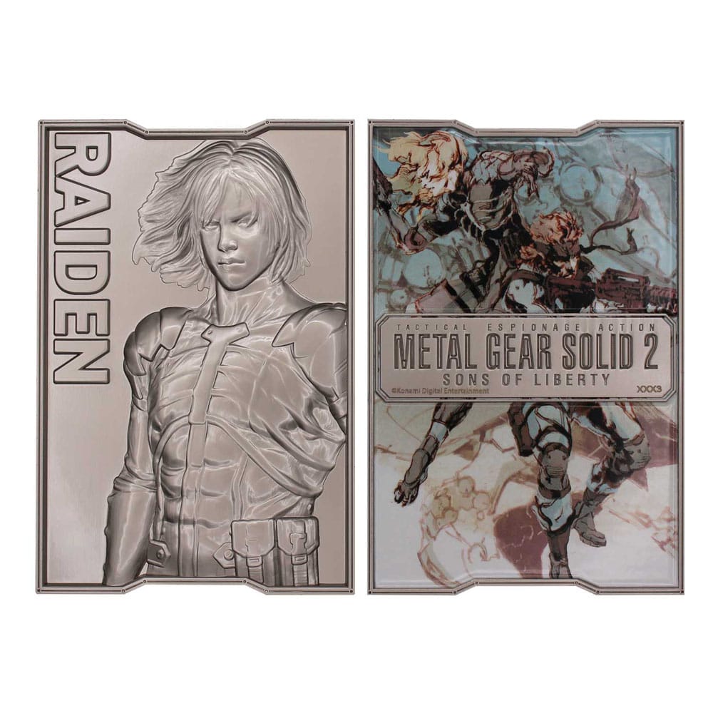 Metal Gear Solid 2 Metallbarren Raiden Limited Edition 