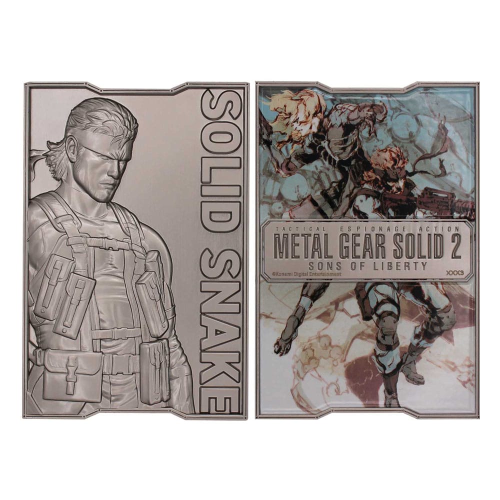 Metal Gear Solid 2 Metallbarren Snake Limited Edition 
