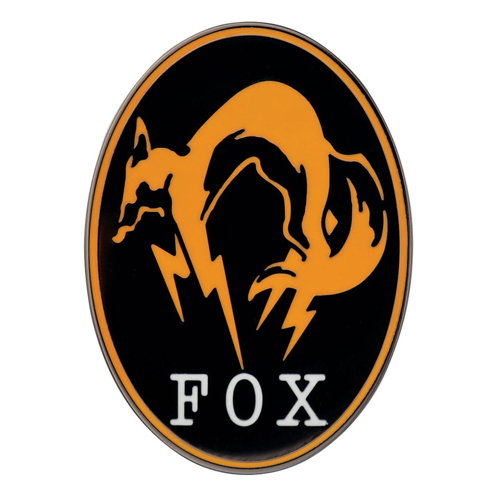 Metal Gear Solid Delta Ansteck-Pin Fox Limited Edition