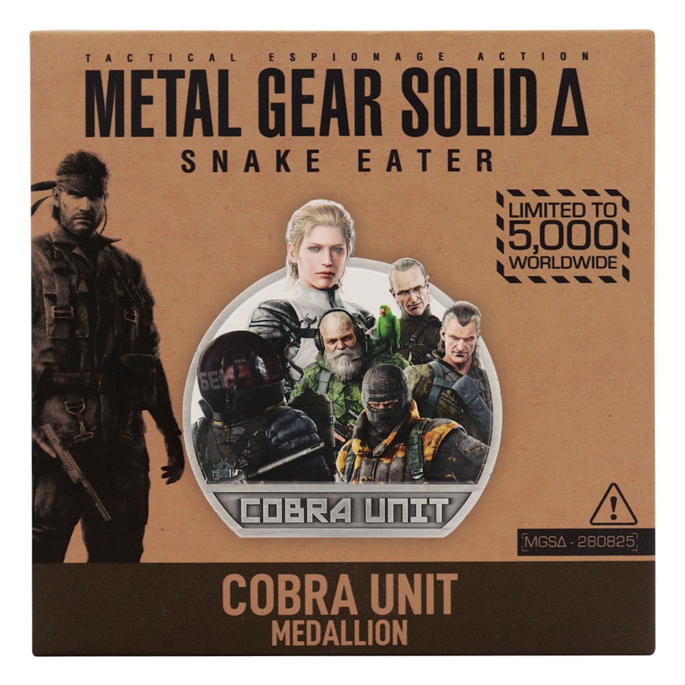 Metal Gear Solid Delta Medaille Cobra Unit Limited Edition 