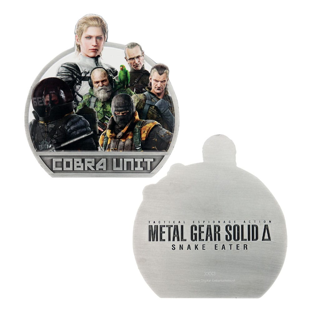 Metal Gear Solid Delta Medaille Cobra Unit Limited Edition 