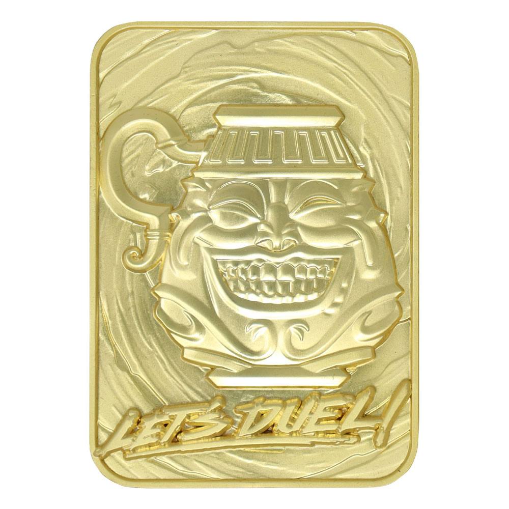 Yu-Gi-Oh! Replik Karte Pot of Greed (vergoldet) 