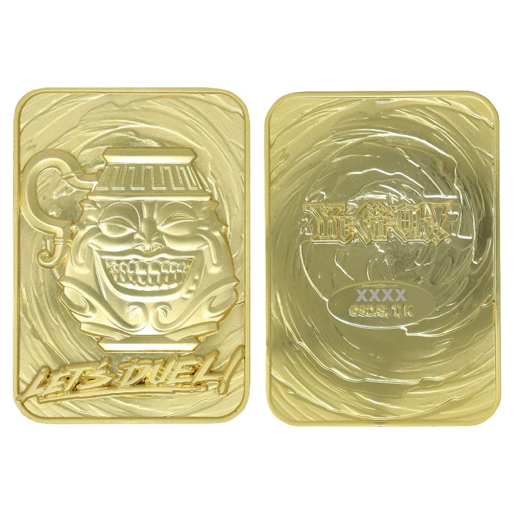 Yu-Gi-Oh! Replik Karte Pot of Greed (vergoldet) 