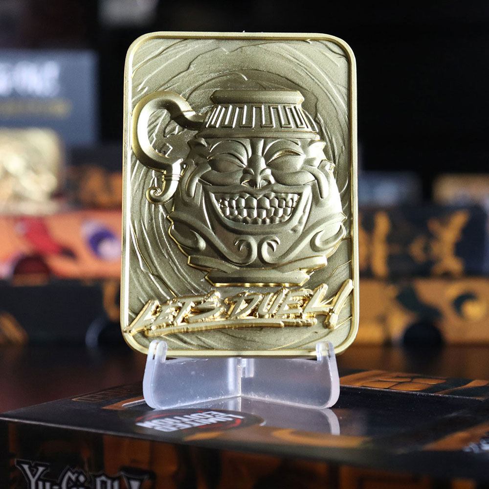 Yu-Gi-Oh! Replik Karte Pot of Greed (vergoldet) 