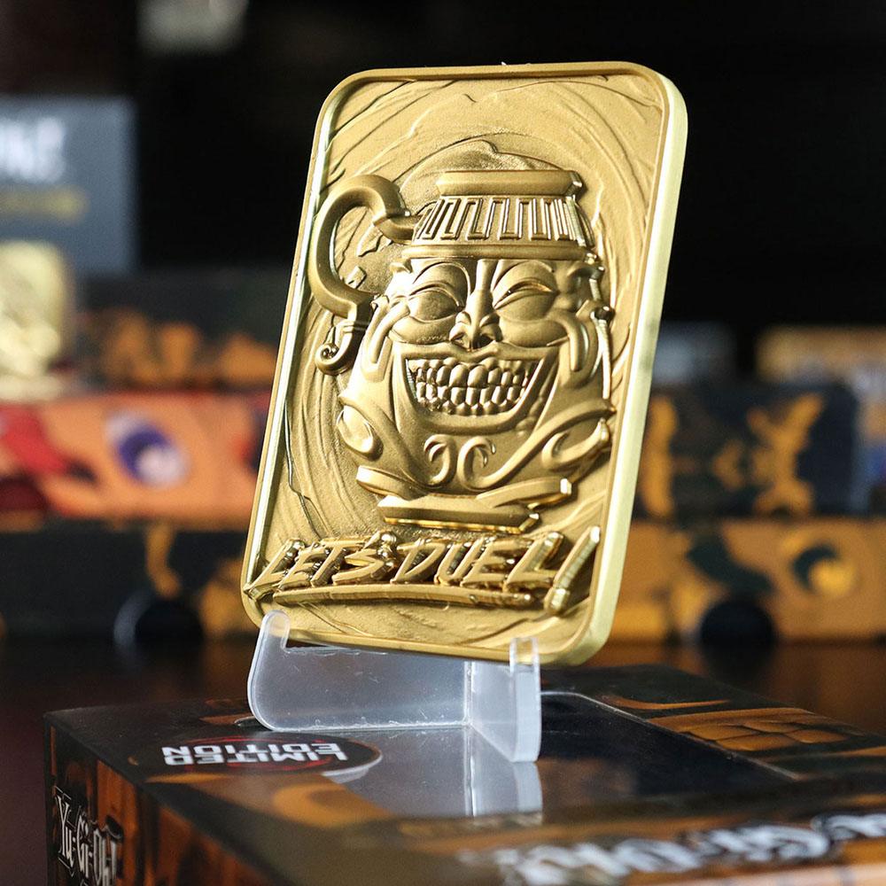 Yu-Gi-Oh! Replik Karte Pot of Greed (vergoldet) 
