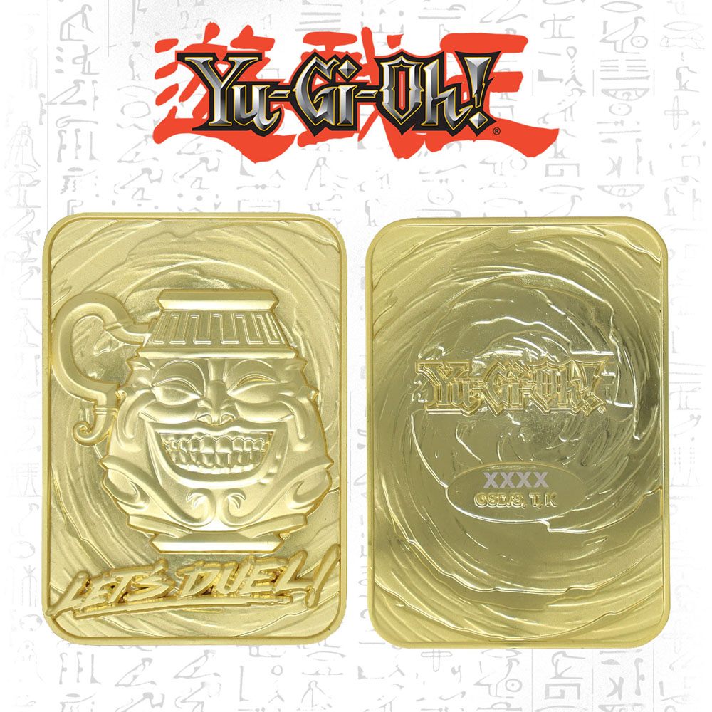 Yu-Gi-Oh! Replik Karte Pot of Greed (vergoldet) 