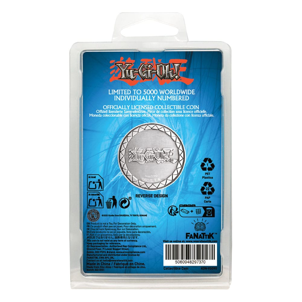 Yu-Gi-Oh! Sammelmünze Blue-Eyes White Dragon Limited Edition          