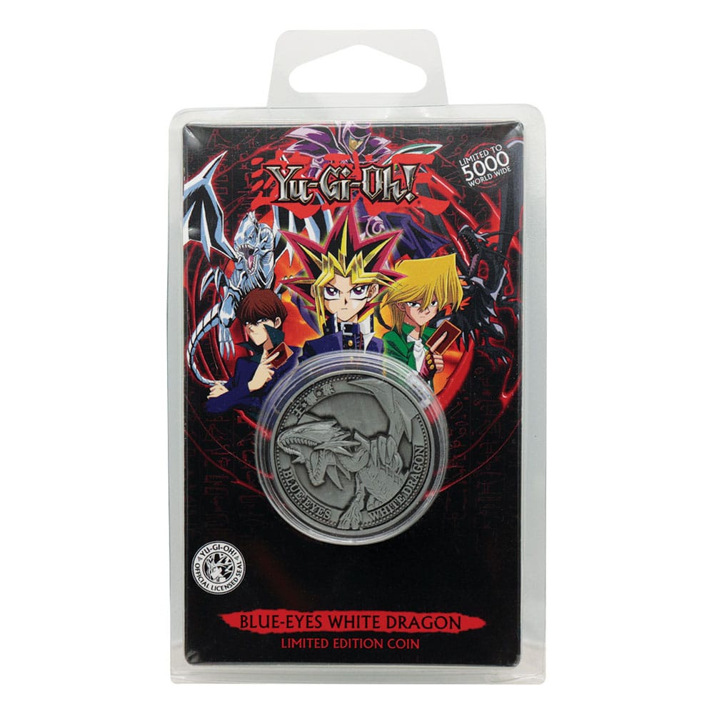 Yu-Gi-Oh! Sammelmünze Blue-Eyes White Dragon Limited Edition          