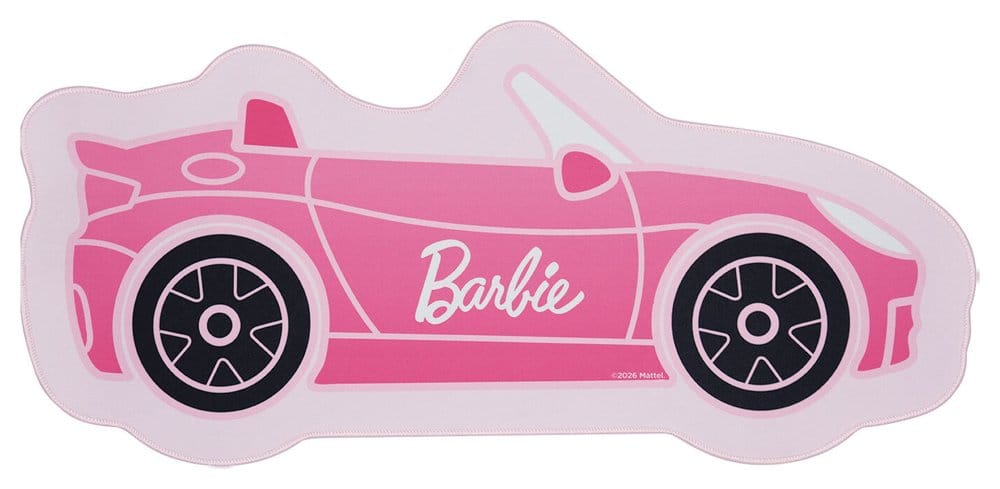 Barbie Schreibtischunterlage & Untersetzer Car