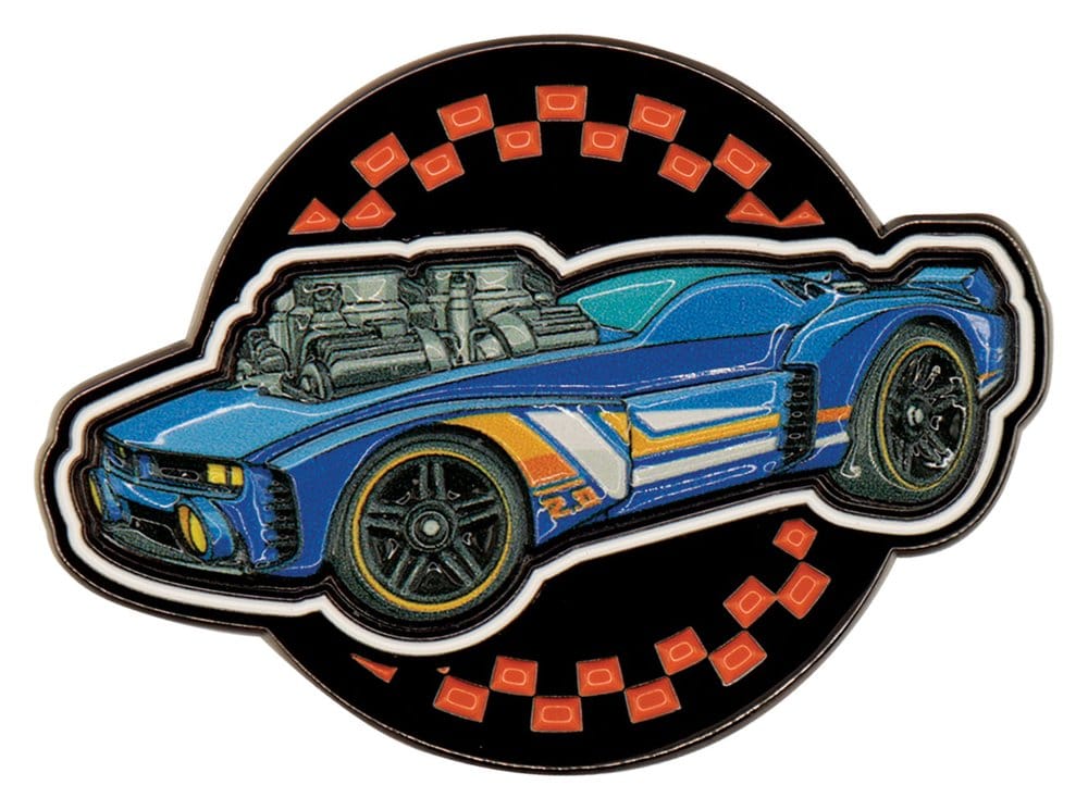 Hot Wheels Mystery Ansteck-Pins Blind Box Display (12)