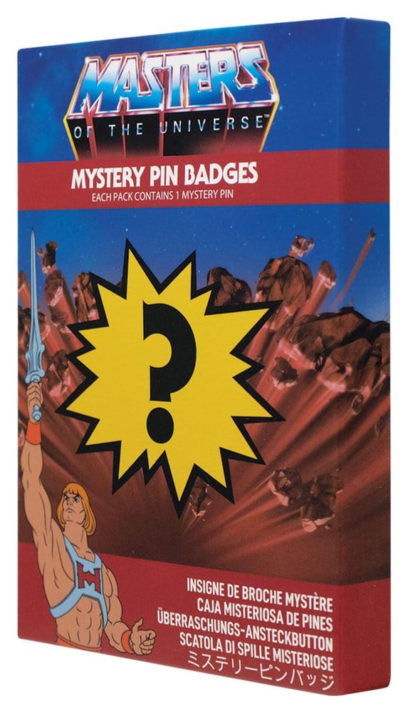 Masters of the Universe Mystery Ansteck-Pins Blind Box Display (12)
