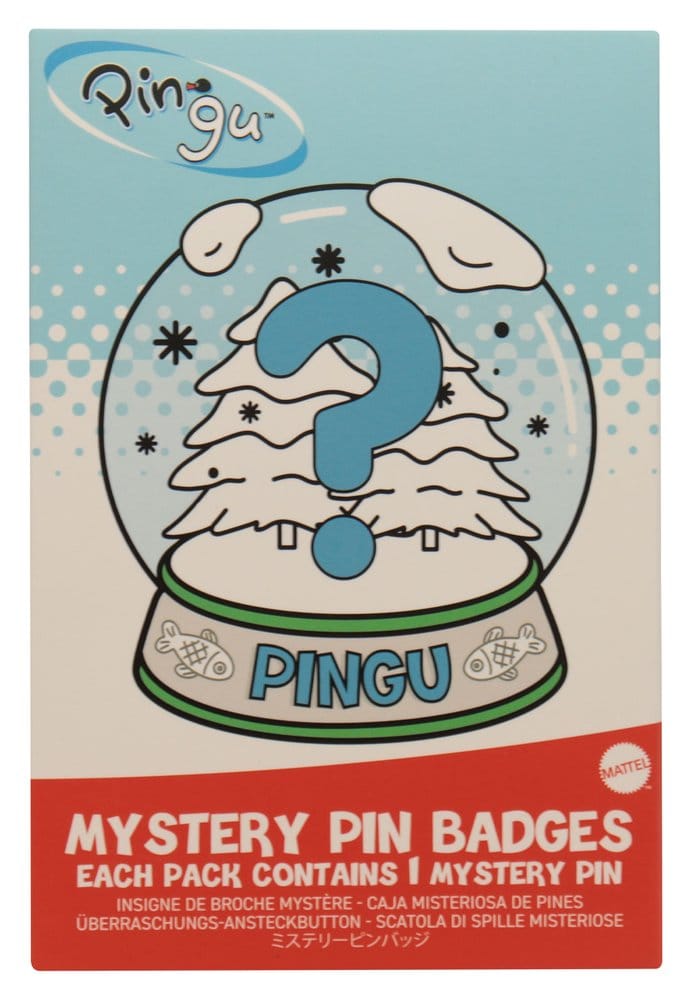 Pingu Mystery Ansteck-Pins Blind Box Display (12)