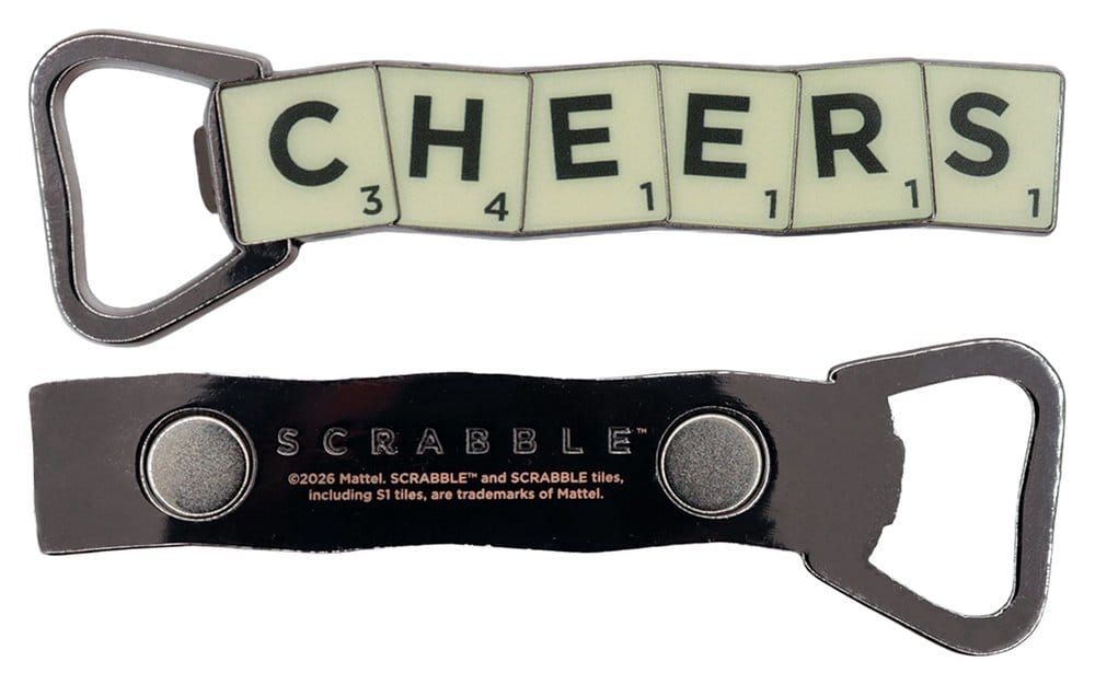 Scrabble Flaschenöffner Magnetic Cheers