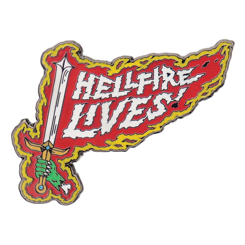 Stranger Things Ansteck-Pin Hellfire Lives Limited Edition        