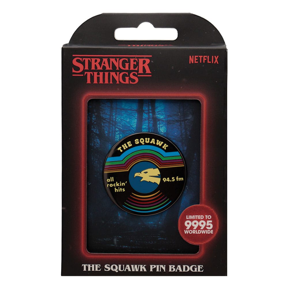 Stranger Things Ansteck-Pin The Squawk Limited Edition        