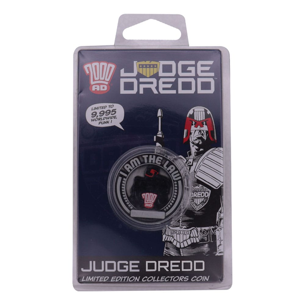 2000 AD Sammelmünze Judge Dredd Mega-City One Limited Edition  