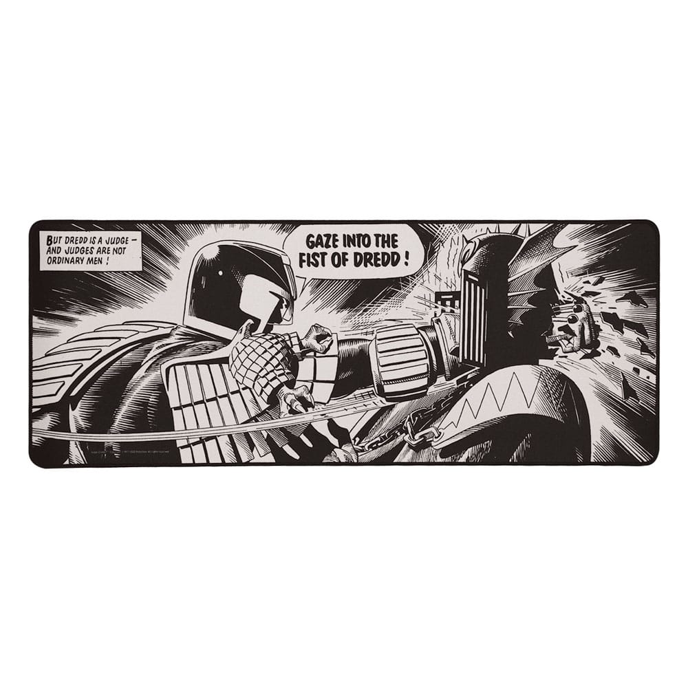 2000 AD Schreibtischunterlage & Untersetzer Judge Dredd