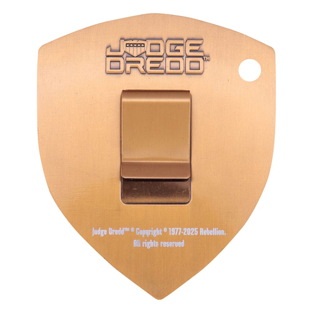 2000 AD Replik Judge Dredd Badge Limited Edition     