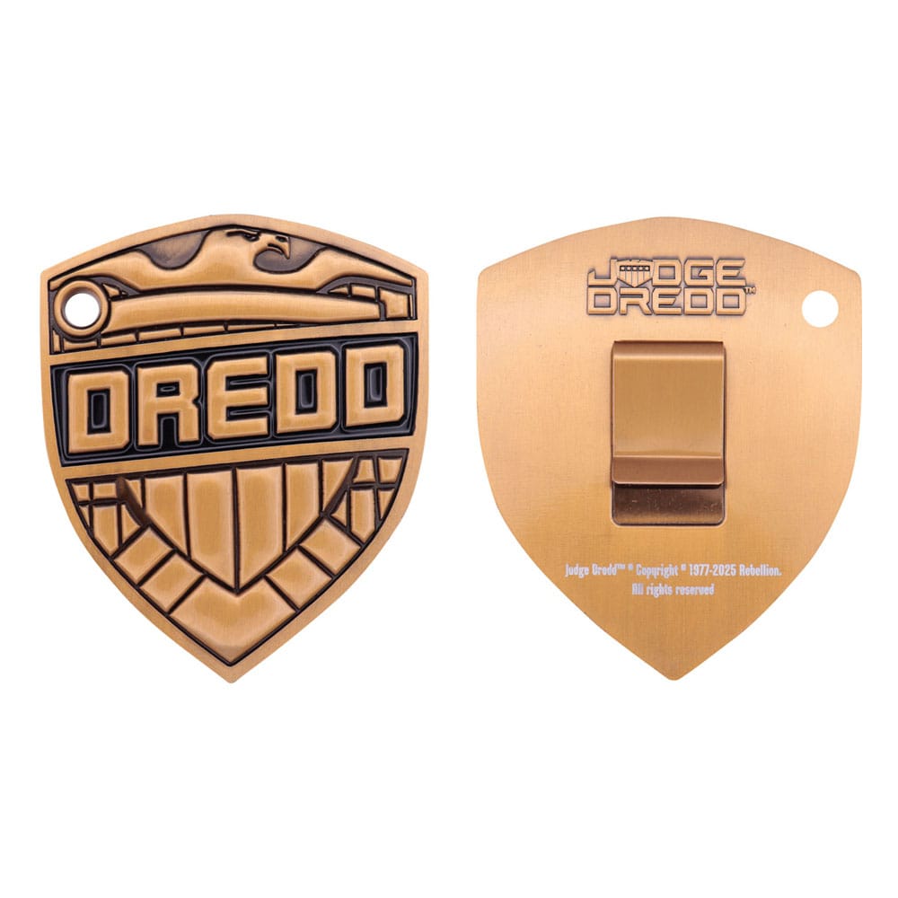 2000 AD Replik Judge Dredd Badge Limited Edition     