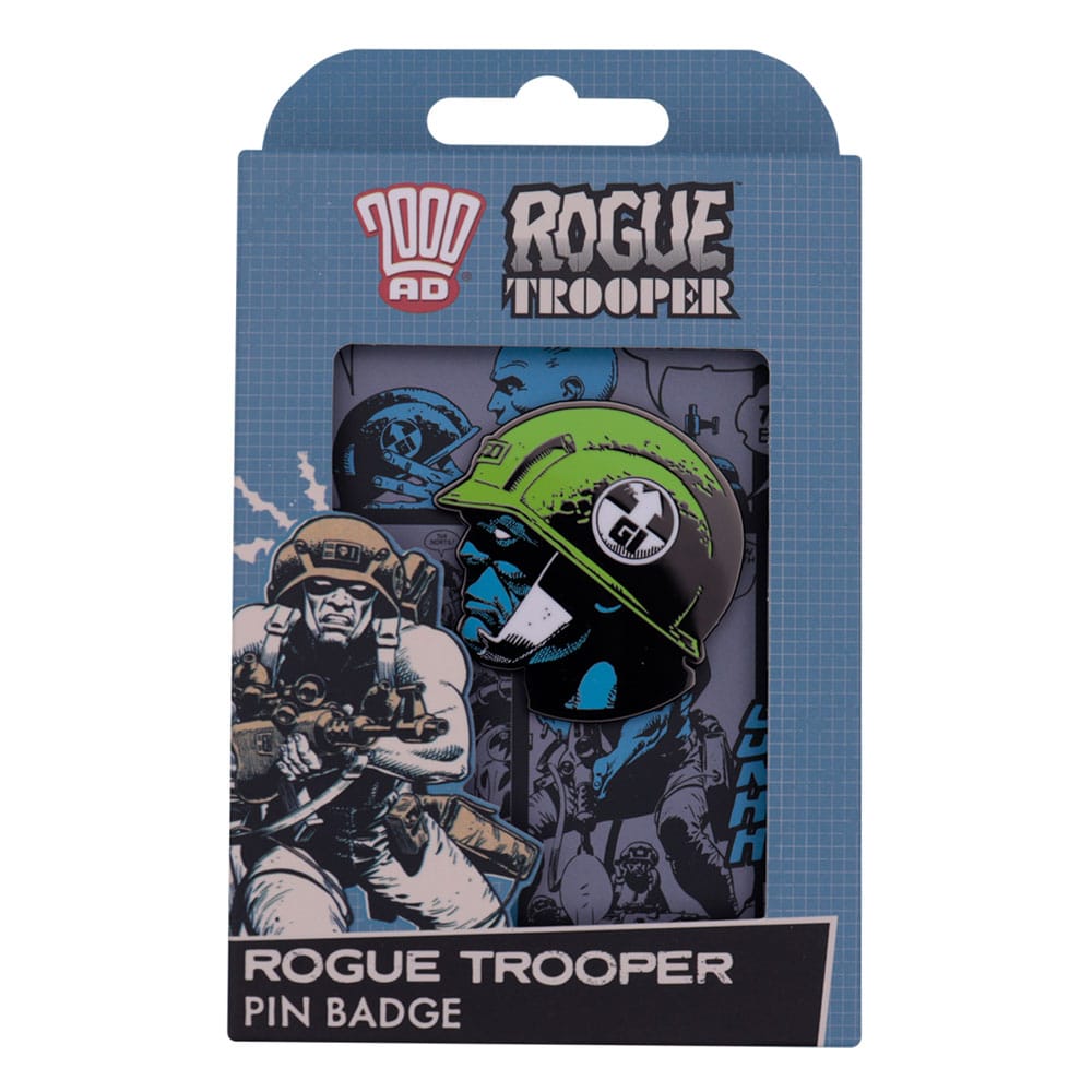 2000 AD Ansteck-Pin Rogue Trooper GI Limited Edition 