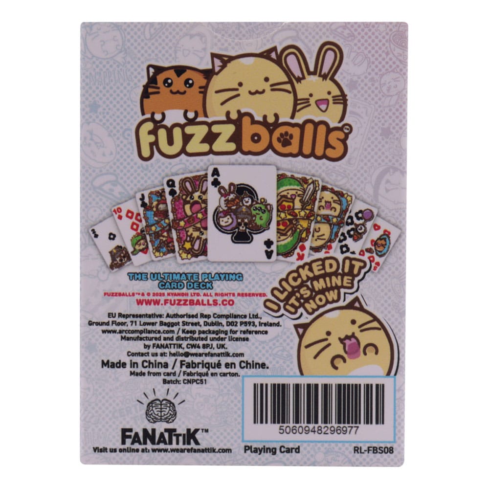 Fuzzballs Spielkarten Display (12)    