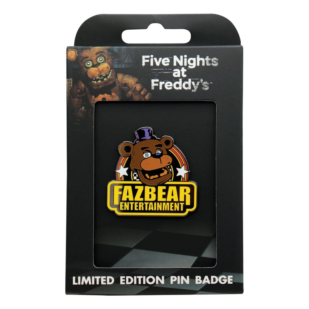 Five Nights at Freddy´s Ansteck-Pin Fazbear Entertainment Limited Edition         