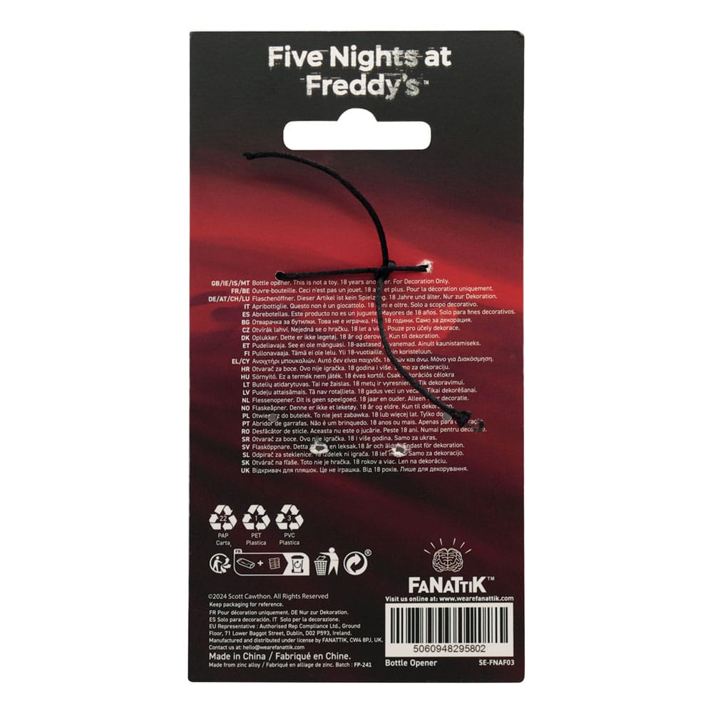 Five Nights at Freddy´s Flaschenöffner 10 cm      