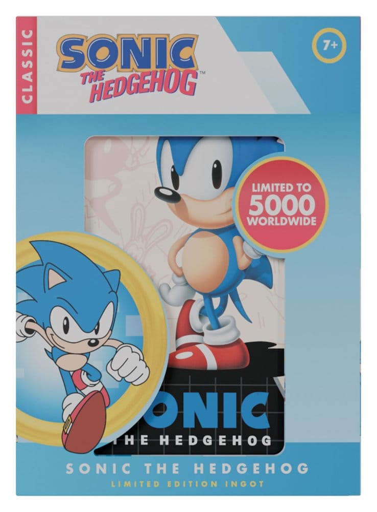 Sonic - The Hedgehog Metallbarren Limited Edition    