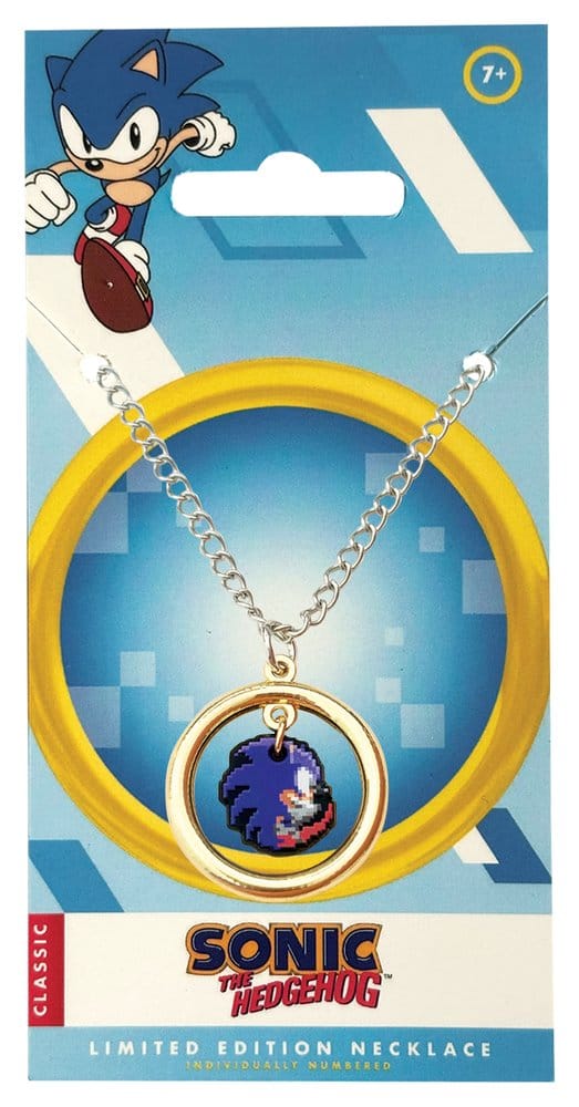 Sonic - The Hedgehog Halskette & Anhänger Ring    
