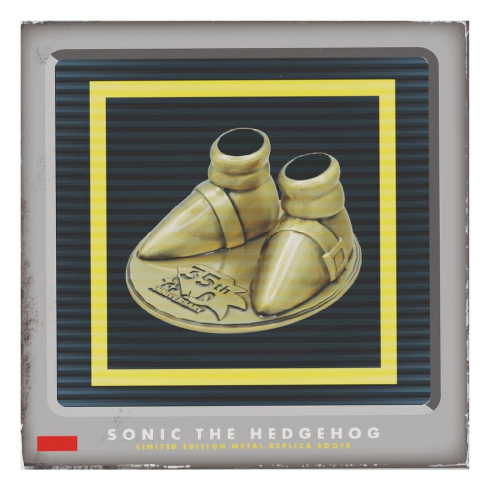 Sonic the Hedgehog Replik 35th Anniversary Metal Boot Limited Edition