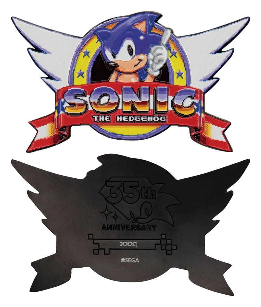 Sonic The Hedgehog Sammelmünze Original Logo
