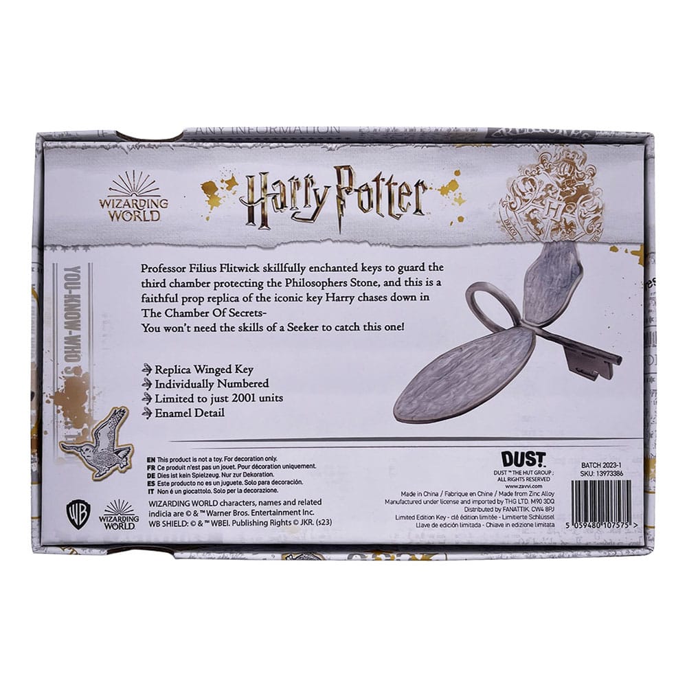 Harry Potter Replik Police Professor Flitwick Enchanted Key 
