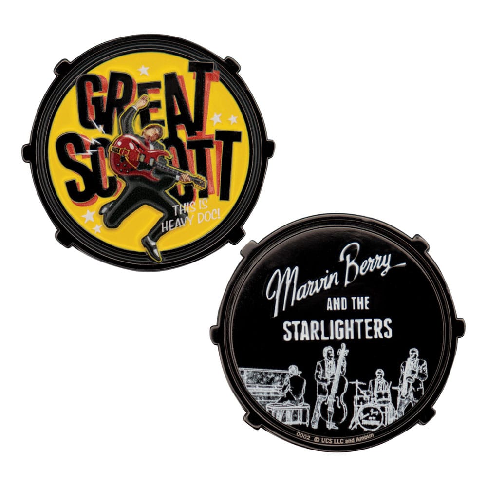 Zurück in die Zukunft Sammelmünze Marvin Berry & The Starlighters Limited Edition           